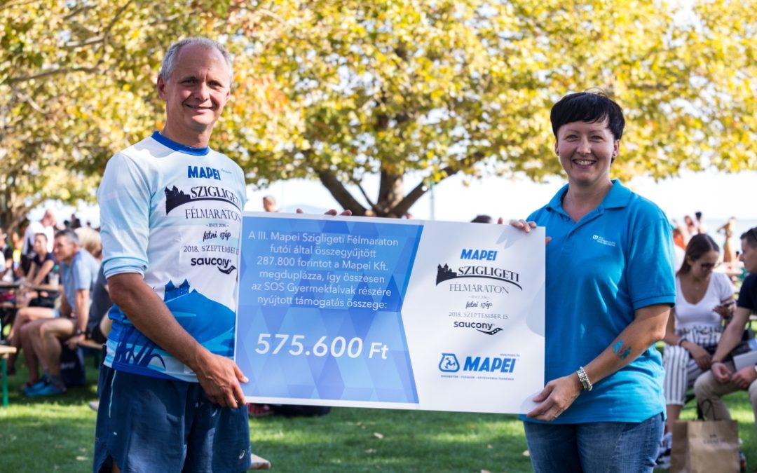 A futók háromnegyede adakozott a III. Mapei Szigligeti Félmaratonon