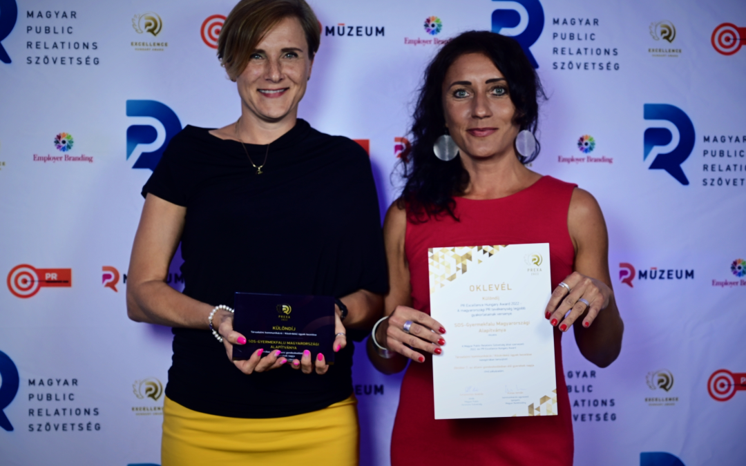 Különdíjat kapott az SOS Gyermekfalvak a reklámszakma legrangosabb díjátadóján